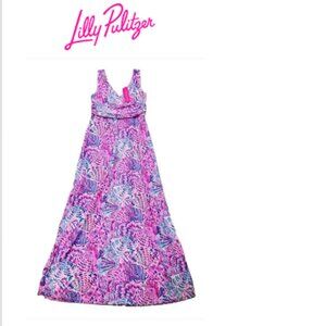 Lilly Pulitzer Sloane Dress RAZ BERRY SEA YOU SOON - NWT